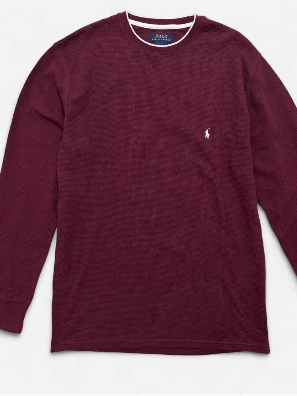 Polo Ralph Lauren Waffle Knit Thermal Long Sleeve Shirt